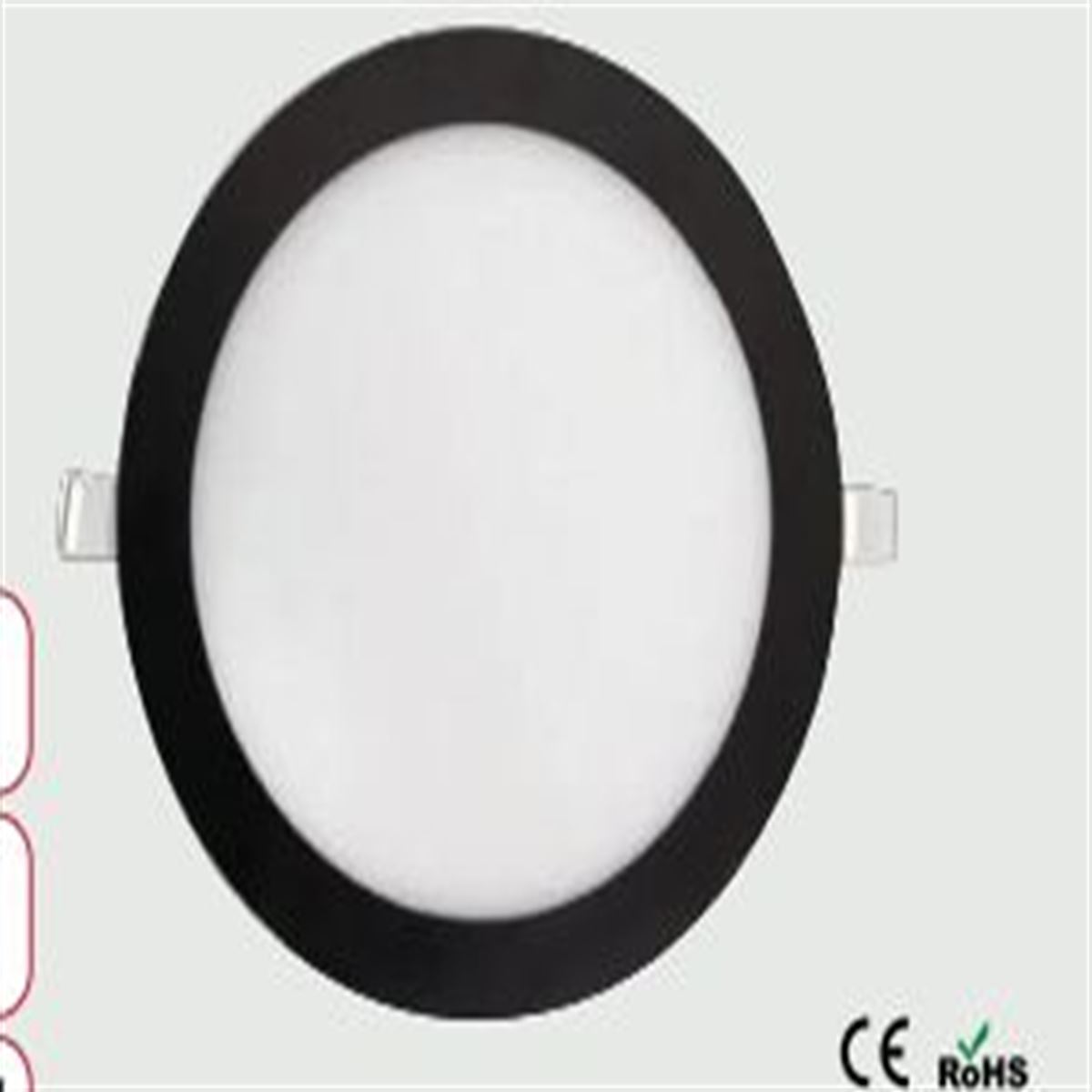 6 WATT SLİM LED  PANEL SİYAH KASA 1