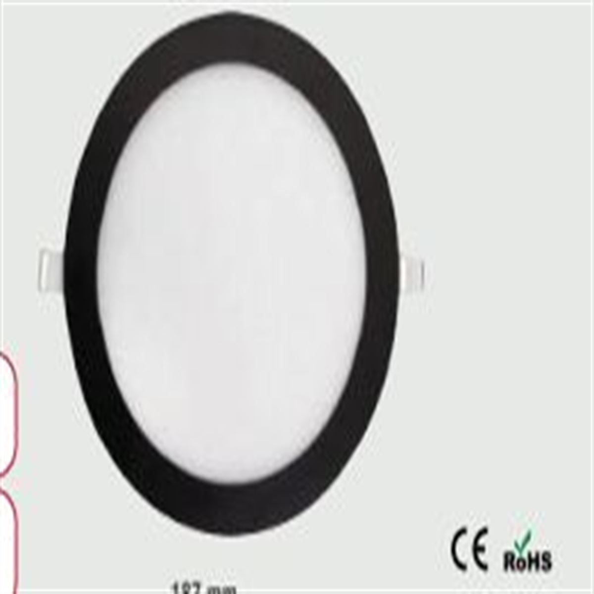 15 WATT SLİM LED  PANEL SİYAH KASA 1