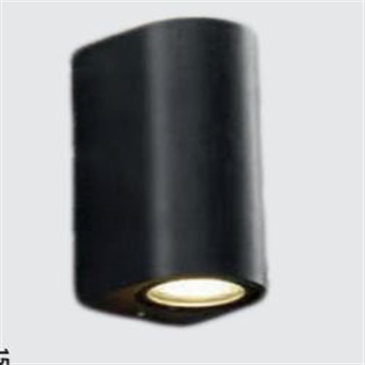 6 WATT  DUVAR APLIGI (ÇİFT YÖNLÜ SİYAH BORU KASA ) 1