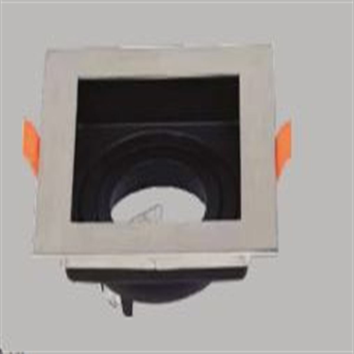 ALÜMİNYUM SPOT KASA KARE METAL+SİYAH 1
