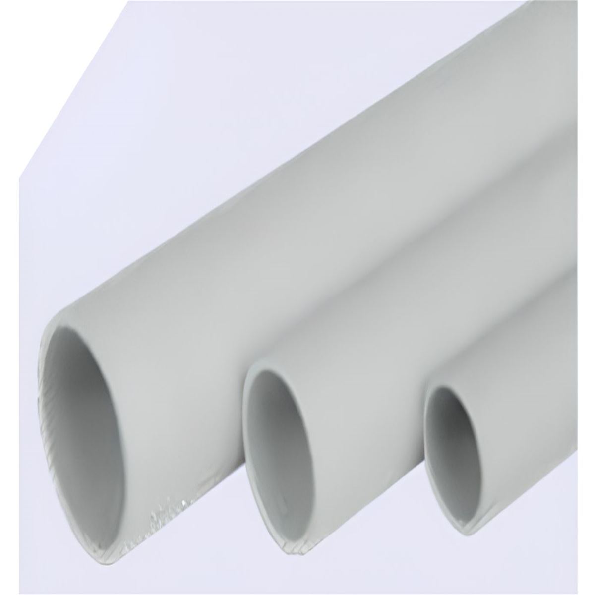 20 PVC ALEV YAYMAYAN DÜZ BORU (3 MT.) 1