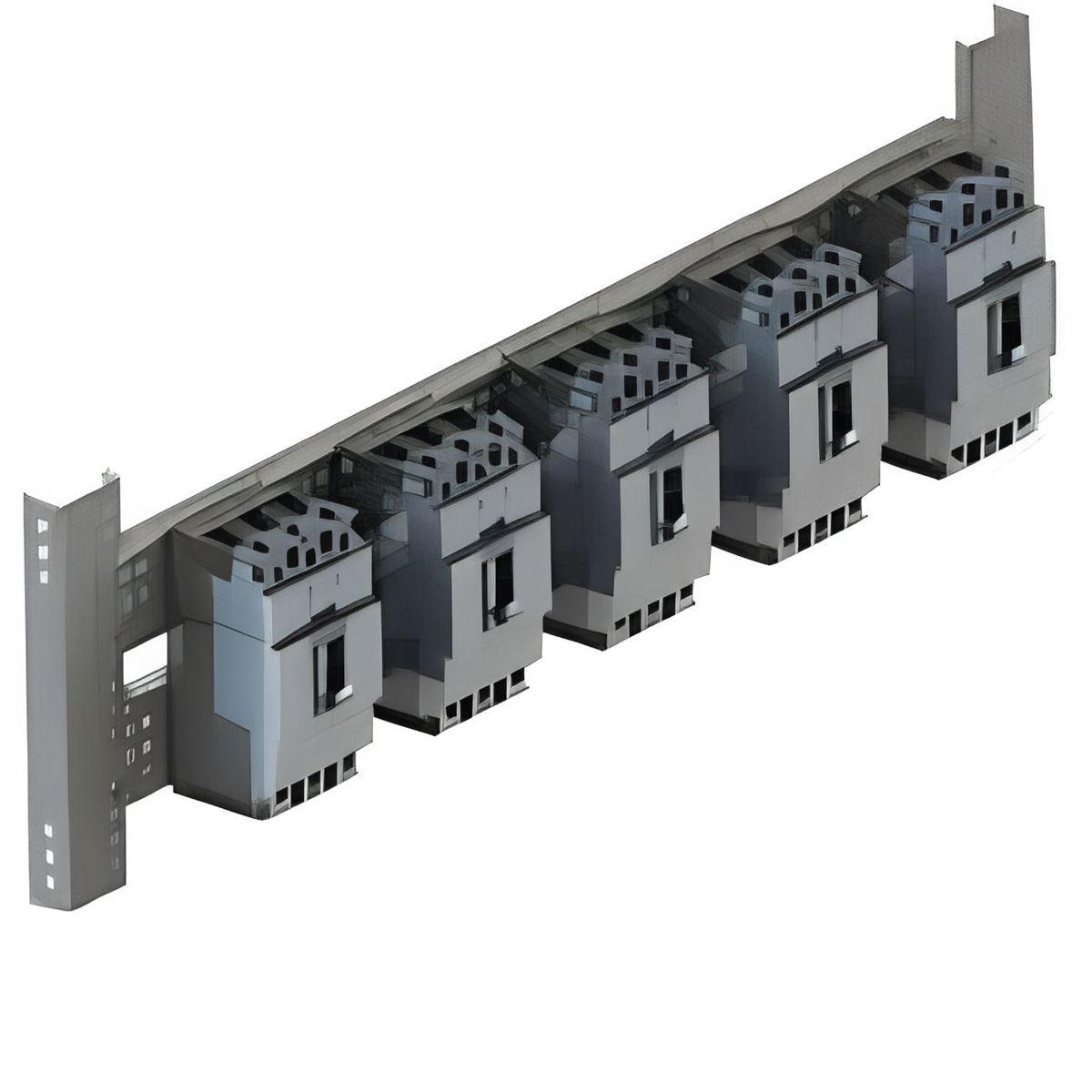 Dikili tip modüler pano TMŞ takviyesi L:400 -H:500 1