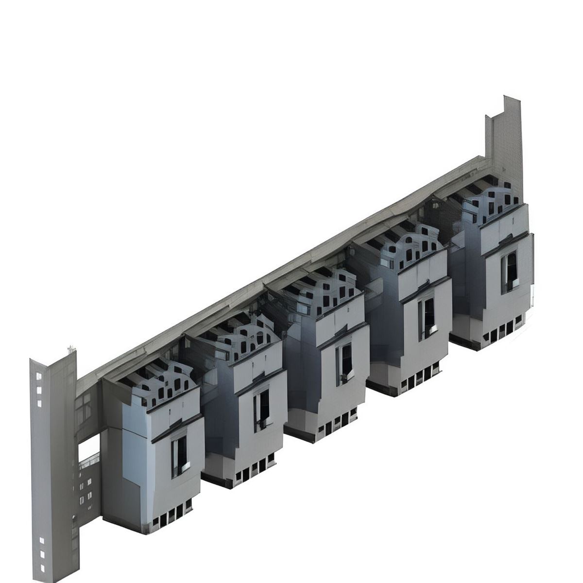 Dikili tip modüler pano TMŞ takviyesi L:500 -H:200 1