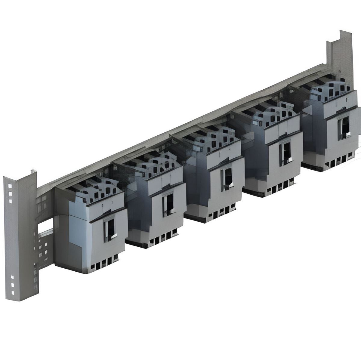 Dikili tip modüler pano TMŞ takviyesi L:900 -H:200 1