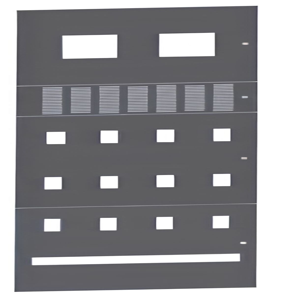 20*70 cm modüler pano örtü plakası (genişlik 700 m 1