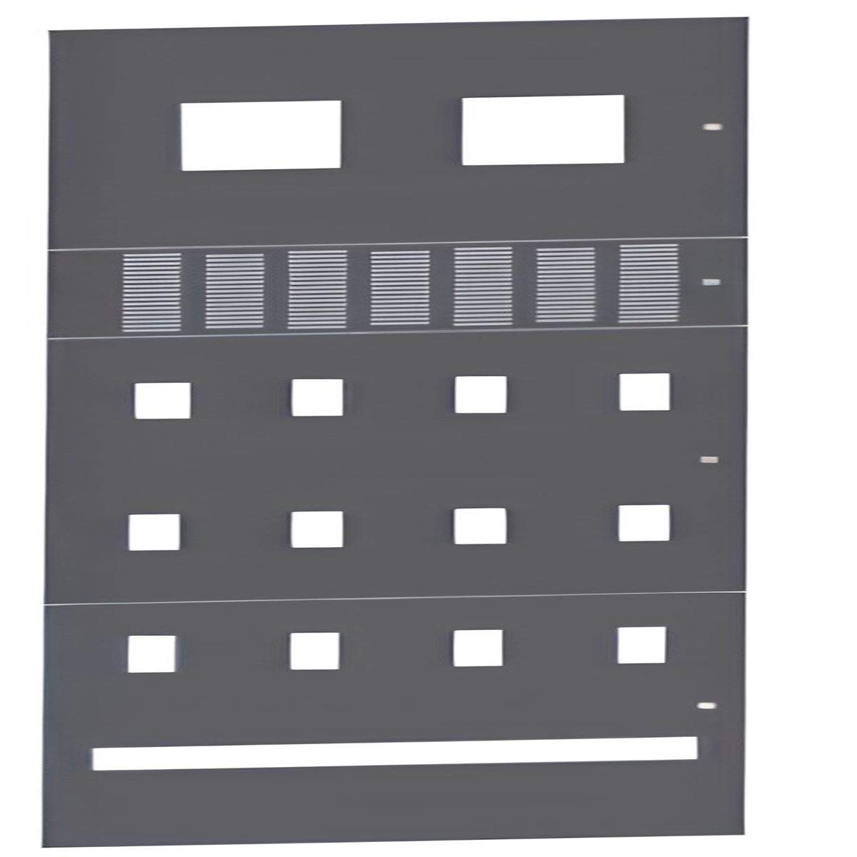 25*80 cm modüler pano örtü plakası (genişlik 800 m 1