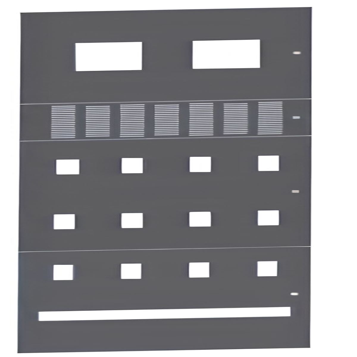40*50 cm modüler pano örtü plakası (genişlik 500 m 1