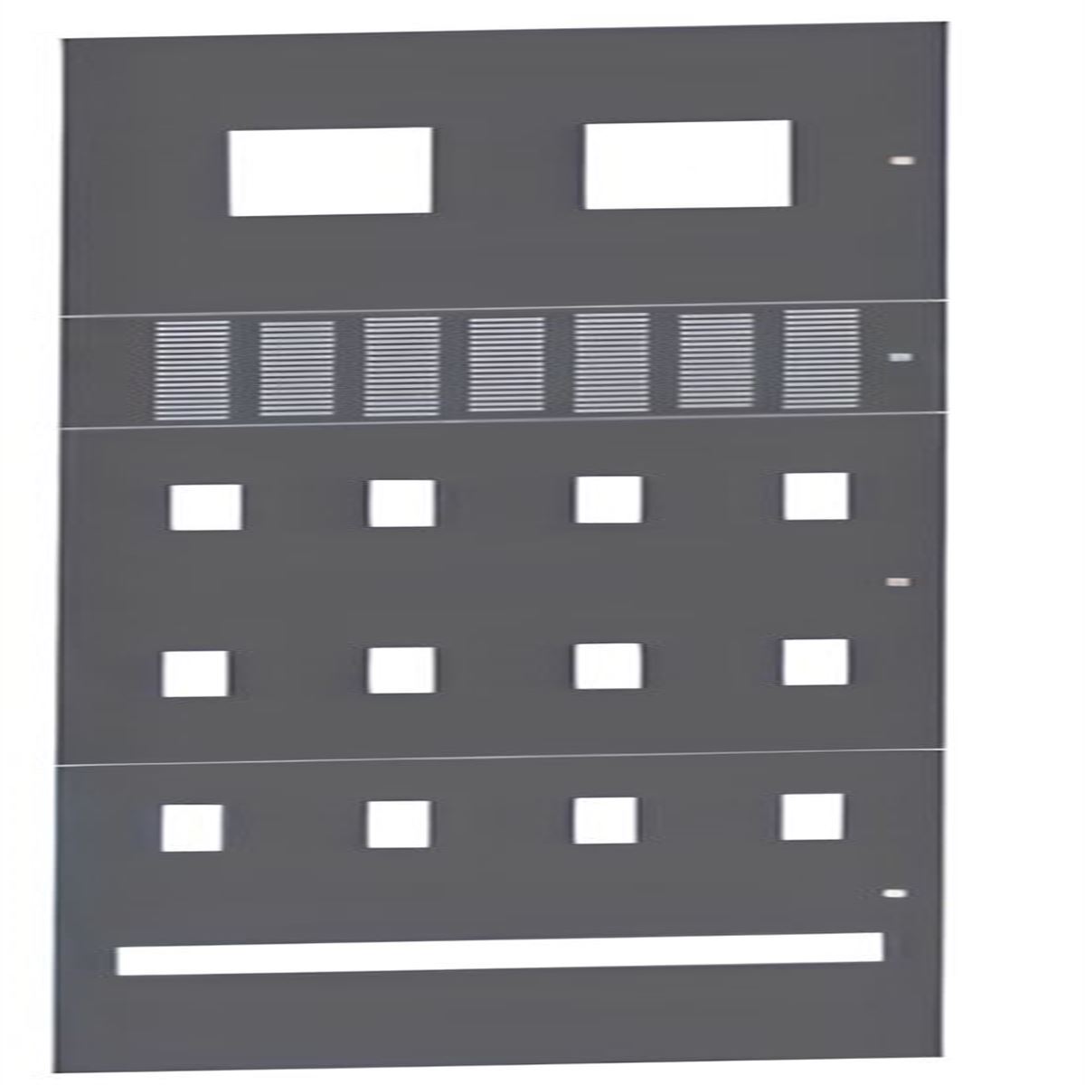 60*80 cm modüler pano örtü plakası (genişlik 800 m 1