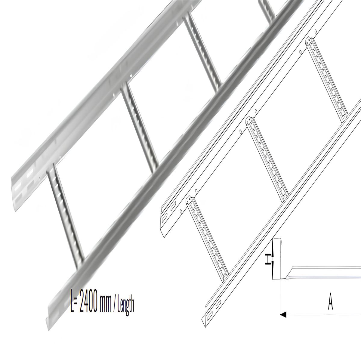200-60-15 KABLO MERDİVENİ 1